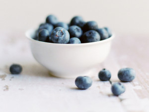 Fresh blueberries from Hampton